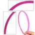 Yazon 8mm Colorful Plastic Teeth Headbands for Girls & Women, Pack of 13