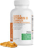 Bronson Vitamin B Complex (B1, B2, B3, B6, B9 - Folic Acid, B12), 250 Tablets