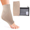 CRS Cross Achilles Heel Gel Sleeves, 1 Pair Premium Padded Compression Socks for Cushion & Protection
