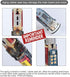 Electric Toothbrush Metal Shaft/Link Rod Parts, Compatible with Philips HX9900, HX6800, HX7500, HX751v, HX9690 Series