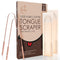 TruLife Tongue Scraper for Adults, 2 Pack, Metal Tongue Cleaner for Oral Care, Travel Cases Included