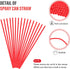 Hotop 100 Pieces Spray Can Straw - 7.87" Plastic Replacement Extension Straw