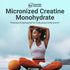 Essential Elements Monohydrate Creatine Powder - Micronized Instantized Unflavored Pure Creatine, 60 Servings