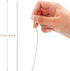 Norme 6 Inch 500 Pcs Long Cotton Swabs with Wooden Handles for Cleaning and Makeup