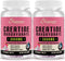 Creatine Monohydrate for Women, 3000 MG Creatine Supplement with Hydrolyzed Collagen, BCAA for Muscle Builder &