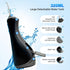 Water Flosser Picks for Teeth Cleaning, Cordless, IPX7 Waterproof, 320ML Portable Water Flossers, Rechargeable Oral
