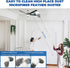 4 Pcs Dusters for Cleaning, 2 in 1 Microfiber Dusters with 30-100 Inches Long Handle for Ceiling Fan Cleaning