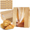 PEUTIER 200pcs Bread Bags for Homemade Bread, 13.7x8.2x3.5 Inch Paper Sourdough Bread Bags