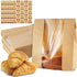 PEUTIER 200pcs Bread Bags for Homemade Bread, 13.7x8.2x3.5 Inch Paper Sourdough Bread Bags