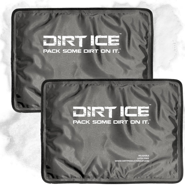 Gel Ice Pack - Small 2 Pack - 11.5"x7.5" Ice Packs for Injuries, Reusable Cold Pack for Pain Relief in Shoulder, Neck,