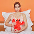 Microwavable Heating Pad for Period Cramps, Cuddly Warming Pillow, Cute Lobster Plush Stuffed Animal Menstrual Heating
