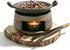 Muyoka Ceramic Aromatherapy Burner, Incense Burner Kit with Clip and Pine Pad, Essential