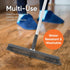 Silicone Broom Head, Rubber Broom for Pet Hair, Slim Hair Broom for Carpet and Floor Cleaning