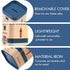LUEXBOX 4 Pack Detachable Razor Blade Disposal Container for Used Safety Razor Blade, Large Capacity Iron Disposal Case