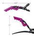 HH&LL Hair Clips for Women, Wide Teeth & Double-Hinged Design, Professional Quality Alligator Styling Clips - 10 Pack