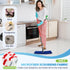 4 Pack Mop Head for O-Cedar Hardwood Floor 'N More Microfiber 3-Action Flip Mop Refill, Compatible with Ocedar