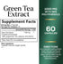 Green Tea Extract Pills 1000mg with EGCG for Heart Support with Antioxidants - 98% Standardized Polyphenols - 3X Absorption Green Tea Capsules for Natural Energy, Gentle Caffeine - 60 Capsules