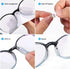 2.5mm Eyeglasses Air Bag Stick on Silicone Nose Pads - Upgrade 10 Pairs for Plastic Frame, Anti-Slip