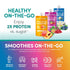 Designer Wellness Protein Smoothie, Real Fruit, 12g Protein, Low Carb, Zero Added Sugar, 12 Count