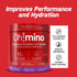 Oh!mino Amino Acid Energy Blend - Pre-Post Workout Powder, BCAA Amino Acids, 280 g, 40 Servings, Caffeinated Berry Blast