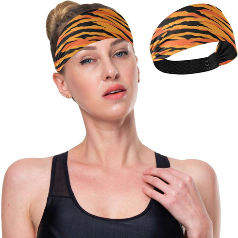 Workout Headbands for Women and Men, Non-Slip Breathable Sport Headbands, Elastic Sweatbands for Yoga Running