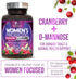 Probiotics for Women's Vaginal Health, 60 Billion CFU, Prebiotics, 120 Capsules, Cranberry, Urinary & Digestive Support