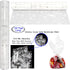 AnapoliZ Christmas Cellophane Wrap Roll, 100’ Ft. Long X 16” Wide, Crystal Clear with Snowflakes