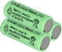 8 Packs Ni-MH 2/3AAA 1.2V 300mAh Rechargeable Batteries Button Top 3A (Not AAA Size Batteries)