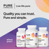 PureFormulas Pure Niacin - 500 mg Vitamin B3, 100 Tablets - Immediate Release Niacin Supplement - Non-GMO