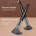 MAANGE Makeup Brushes, 25pcs Premium Synthetic Brush Set with Gift Box for Foundation, Blush, and Eyeshadow (Black)