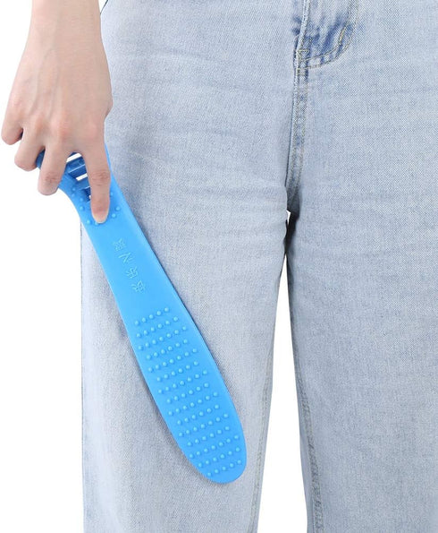 Hammer 2Pcs Set 35x6x2.5cm 428g Meridian Pat Massage Health Stick Lightweight Elastic Body Care Therapy Tool