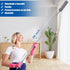 Dusters for Cleaning, 9Pcs Feather Duster with Extension Pole Up to 100'', Bendable Washable Long Duster