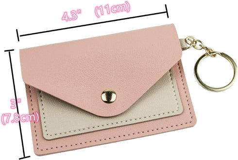 Light Blue PU Leather Birth Control Pill Case & Medicine Wallet