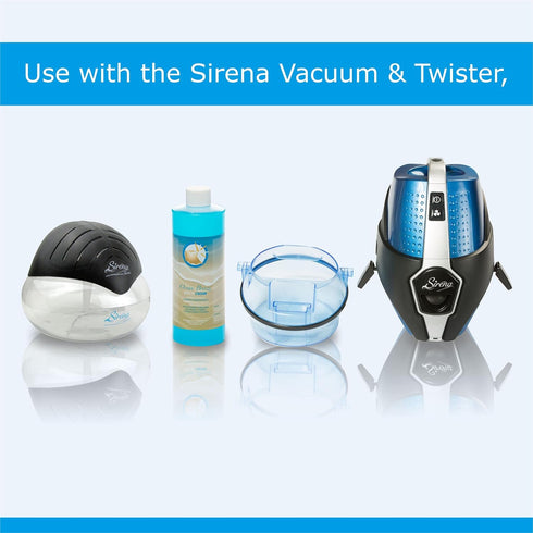Sirena Vacuum Ocean Breeze Fragrance - Room Deodorizer and Air Sanitizer, Removes Pet and Cooking Odors