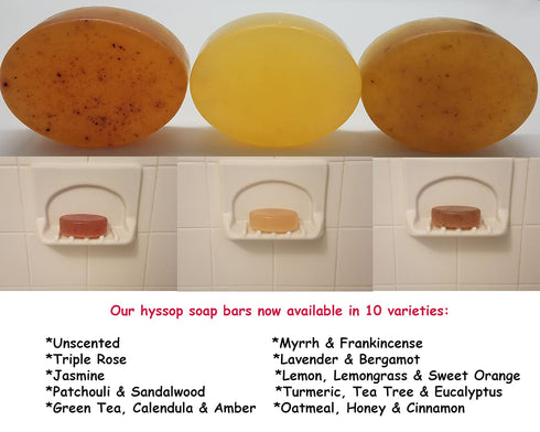 Cleanse Me with Hyssop Natural Soap Bar, 1 Soap Bar (Lavender & Bergamot)