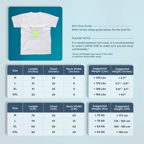 Stop Snoring T-Shirt - Snore Stopper, Comfortable Snoring Aid Recommended for Back Snorers, Guide to Snoring Ebook