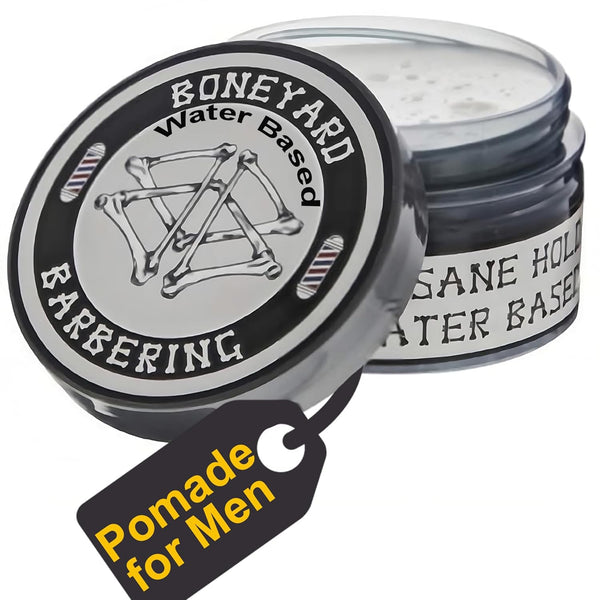 Matte Hair Wax Pomade, Water Based Styling Clay for All Hair Types, 4 Oz, Strong & Flexible Hold