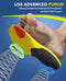 TANSTC Plantar Fasciitis Insoles for Men, Medium Arch Support Shoe Inserts for Women, Pain Relief Orthotics (XL)