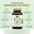 PURE SYNERGY SuperPure Oregano Extract, Organic Oregano Oil and Leaf Extract Supplement, 60 Capsules