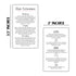 Hair Extension Aftercare Care Instruction Card | 50 pk 2x3.5 inches Do s and Don ts of Extensions Supplies Cosmetologist Human Hair Synthetic Hair Extensions How to Care For Client Card