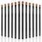 12 Pieces Small Concealer Brush Bulk, Flat Lip Concealer Brush for Under Eye, Synthetic Fiber Makeup for Blending