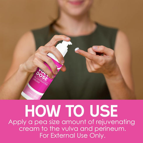 MOTHERS DOSE 90 Vaginal Moisturizer by Vulva Cream for Womens Health Feminine DHEA Cream for Vulva Dryness & Discomfort