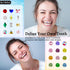 CiikDux DIY Tooth Gems Kit, Tooth Jewelry Gems Kit with 770 Crystals in 12 Shapes, Teeth Jewelry Starter Kit