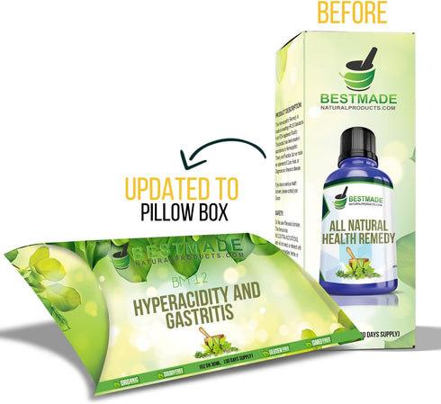 Hyperacidity and Gastritis Relief Liquid Herbal Remedy, 30 mL