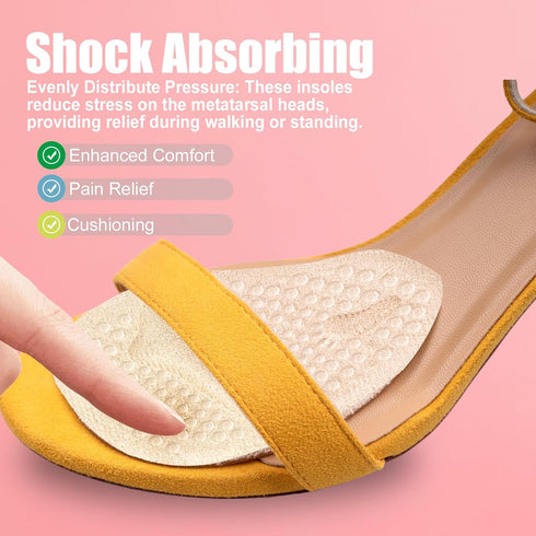 8 Pairs Heel Grips for Women's Shoes, Shoe Pads Inserts, Cushions for Too Big Shoes