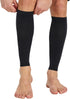 MGANG Plus Size 4XL Calf Compression Sleeve, 2 Pairs 20-30mmHg Leg Compression Socks, Unisex for Pain Relief, Swelling,