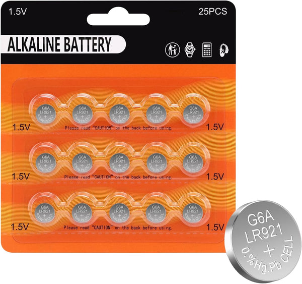 kunying 15 Pack-SR920SW Watch Battery 370/371 AG6 Button Cell Battery for Watches, Thermometer