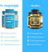 nupsupp 17,000mg 120 2 400mg 600mg Tongkat Ali and Fadogia Agrestis Supplement - Capsules - Months Supply - Tongkat Ali