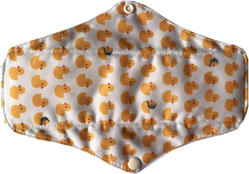 Sigzagor 6 25.4cm (10 inch) MUMBABY Pieces Regular Charcoal Bamboo Mama Cloth/Menstrual Pads/Reusable Sanitary Pads
