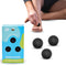 RAD Micro Rounds - Firm Yoga Deep Tissue Massage Ball Set - Myofascial Release Balls for Feet, Jaw & Hands (3-Pack)